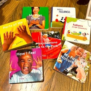 LOVEVERY & KiwiCo 7 BOOK BUNDLE